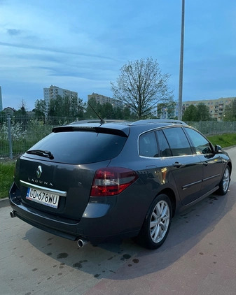 Renault Laguna cena 26900 przebieg: 198079, rok produkcji 2011 z Gdańsk małe 232